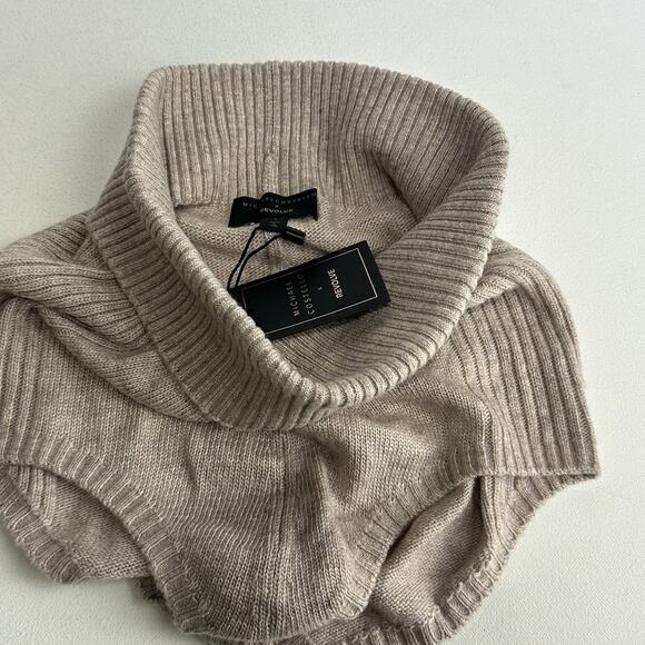 Michael Costello x Revolve Ribbed Wool Knit High-Waist Brief underwear Size S - Picture 14 of 14